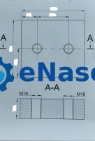 Ніж/нож для станка/верстату рубки/різки арматури GQ-60 Jooba