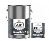 EpoxyBeton Kompozit - універсальна двокомпонентна епоксидна фарба 1.2 кг сірий (RAL 7040)