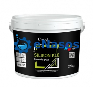 Декоративна штукатурка 25 кг Crystal Decor SILIKON Fassadenputz K10