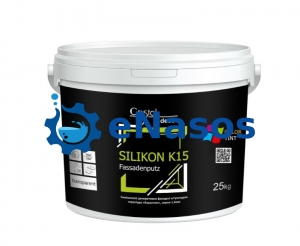 Декоративна штукатурка 25 кг Crystal Decor SILIKON Fassadenputz K15 Transparent