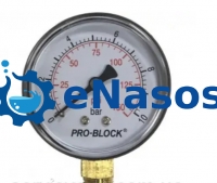 Манометр для насосної станції, водяного насосу MR 10 10 бар,атм, (нижнє підключення) Манометр для насосної станції, водяного насосу MR 10 10 бар,атм, (нижнє підключення)