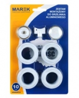 Універсальний комплект підключення до секційних радіаторів MAREK  1" х 1/2" Універсальний комплект підключення до секційних радіаторів MAREK  1" х 1/2"