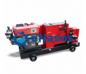 Верстат для рубки арматури GQ-40  з дизельним двигуном (15 к.с.) 6 - 40 мм