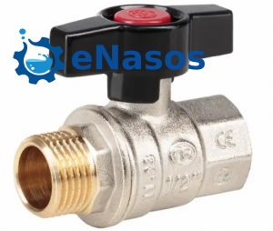 Кран кульовий MAREK ЗВ 1/2" Кран кульовий MAREK ЗВ 1/2"