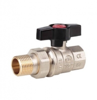 Кран кульовий з американкою MAREK 1/2" Кран кульовий з американкою MAREK 1/2"