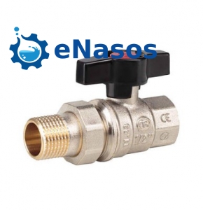 Кран кульовий з американкою MAREK 1/2" Кран кульовий з американкою MAREK 1/2"