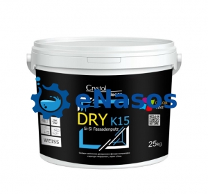 Декоративна штукатурка 25 кг Crystal Decor DRY Si-Si Fassadenputz K15
