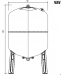 Вертикальный гидроаккумулятор aquasystem  VAV 50